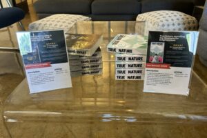 I showcased my books at a bookfair…